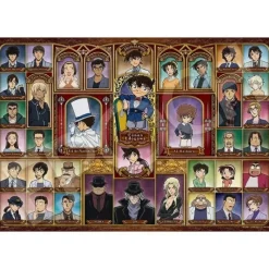 Epoch Jigsaw Puzzle Detective Conan Portrait in Gold Frame 1053 Super Small Piece