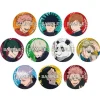 Ensky Jujutsu Kaisen Tin Badge Collection Gum 10Pack Box Candy Toy JAPAN OFFICIAL