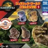 Takara Tomy Arts Jurassic World Rolling Soft Vinyl 1 Complete Set Figure Capsule Toy JAPAN