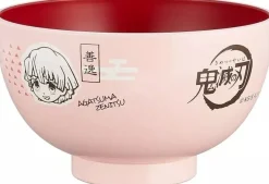 Kaneshotouki Demon Slayer*Demon Slayer soup bowl face Pink 11cm JAPAN OFFICIAL