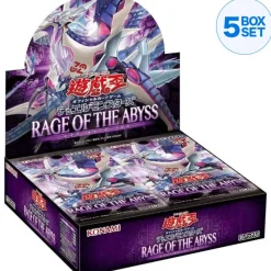 Konami Yu-Gi-Oh|Yu-Gi-Oh Pack*Yu-Gi-Oh! OCG Duel Monsters Rage of The Abyss Booster Pack Box TCG JAPAN