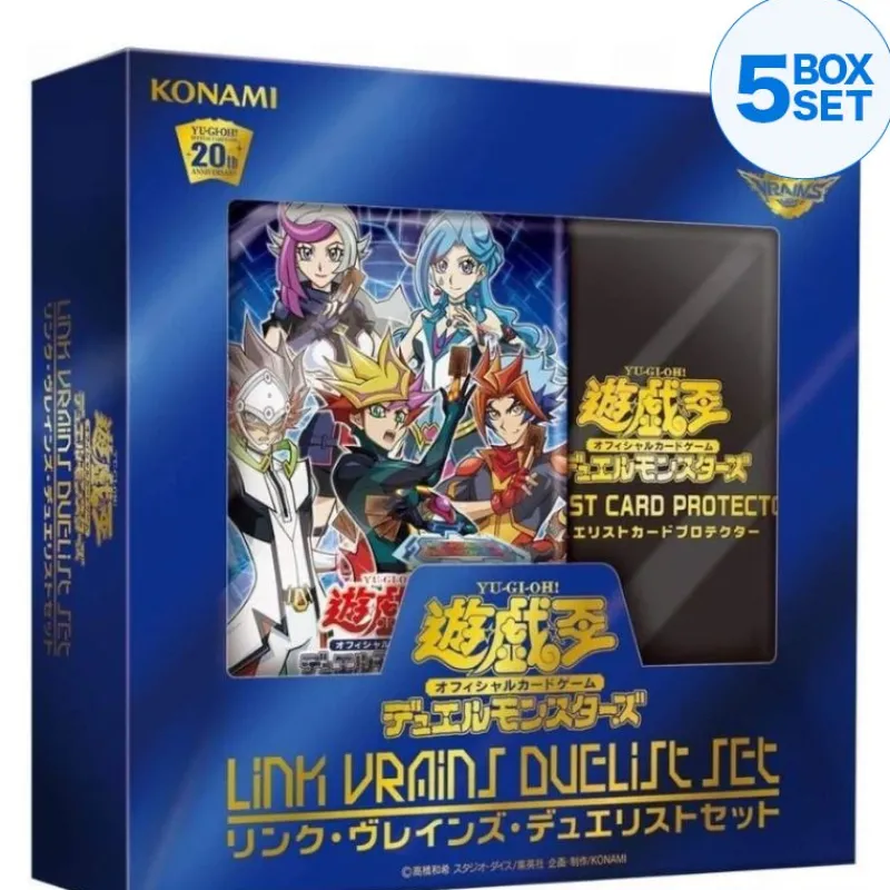 Konami Yu-Gi-Oh Pack*Yu-Gi-Oh OCG Duel Monsters Link VRAINS Duelist Set TCG JAPAN OFFICIAL