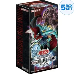 Konami Yu-Gi-Oh|Yu-Gi-Oh Pack*Yu-Gi-Oh! OCG Duel Monsters Animation Chronicle 2022 Box TCG JAPAN