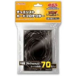 Konami Yu-Gi-Oh OCG Duelist Card Protector Black Hologram ver. JAPAN OFFICIAL