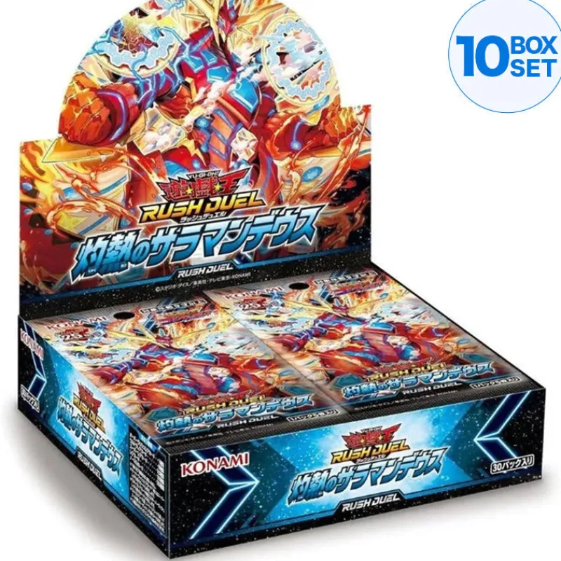 Konami Yu-Gi-Oh Pack*Yu-Gi-Oh! Rush Duel Scorching Hot Salamandean Booster Pack Box TCG JAPAN