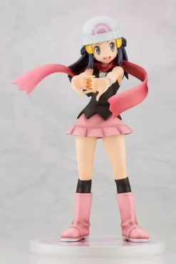 KOTOBUKIYA Figure*ARTFX J Pokemon Dawn with Piplup 1/8 Figure JAPAN OFFICIAL