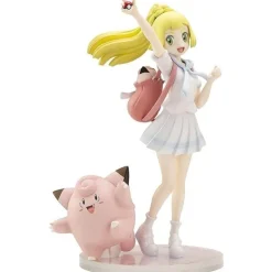 KOTOBUKIYA Pokemon*Ganba Lillie & Clefairy Pokemon Center Original Figure JAPAN OFFICIAL
