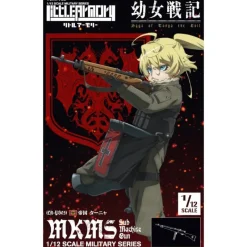 Tomytec Figure|Spy×Family*LittleArmory LA-YS03 Youjo Senki Tanya MKMS Submachine Gun 1/12 Model Kit JAPAN