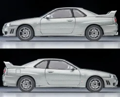 Tomytec LV-N353a Skyline 2-door Sport Coupe 25GT TURBO with Optional Parts Silver 2000