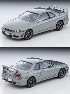 Tomytec LV-N353a Skyline 2-door Sport Coupe 25GT TURBO with Optional Parts Silver 2000