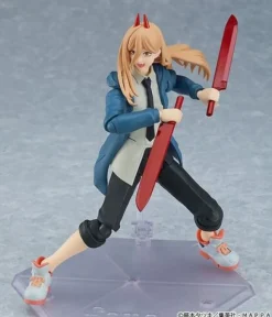 Max Factory Figure|Chainsaw Man*figma Chainsaw Man Power Action Figure JAPAN OFFICIAL ZA-492