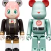 Medicom Toy Spy×Family*BE@RBRICK SPY×FAMILY 100% 2PCS Anya Set Action Figure JAPAN OFFICIAL
