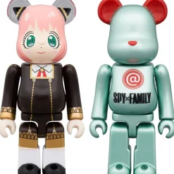 Medicom Toy Spy×Family*BE@RBRICK SPY×FAMILY 100% 2PCS Anya Set Action Figure JAPAN OFFICIAL