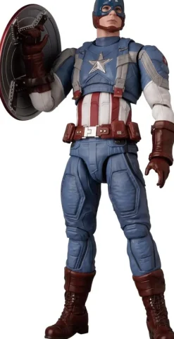 Medicom Toy Figure*MAFEX No.220 Captain America Classic Suit ver. Action Figure JAPAN