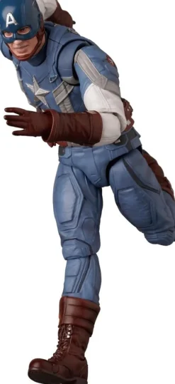 Medicom Toy Figure*MAFEX No.220 Captain America Classic Suit ver. Action Figure JAPAN