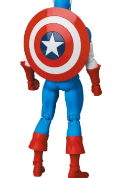 Medicom Toy Figure*MAFEX No.217 Captain America COMIC Ver. Action Figure JAPAN OFFICIAL