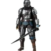 Medicom Toy Star Wars*MAFEX No.256 Star Wars The Mandalorian Chrome Ver. Action Figure