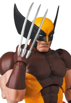 Medicom Toy Figure*MAFEX No.138 Wolverine BROWN COMIC Ver. Action Figure JAPAN OFFICIAL