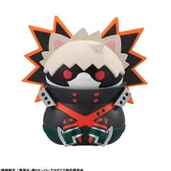 MegaHouse Figure|My Hero Academia*MEGA CAT PROJECT My Hero Academia HeroAca Nyanko NO.02 8Pack BOX Figure JAPAN