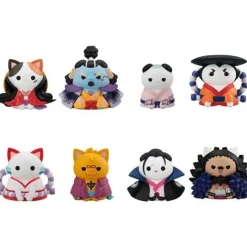 MegaHouse One Piece*MEGA CAT PROJECT One Piece Nyan Piece Nyan! Luffy and Wano Country Arc All of 8