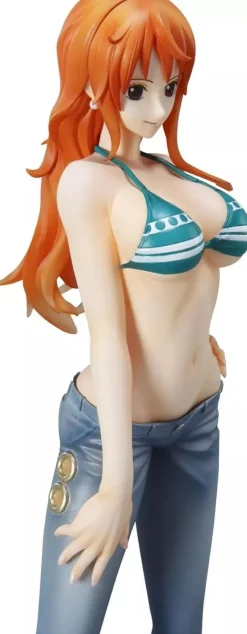 MegaHouse Portrait.Of.Pirates One Piece Sailing Again Nami Figure JAPAN OFFICIAL
