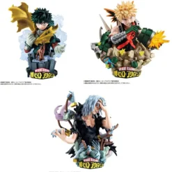 MegaHouse Figure|My Hero Academia*Puchirama EX My Hero Academia Type Decision 3Pack BOX Figure JAPAN