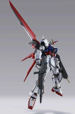 BANDAI Gundam*METAL BUILD Mobile Suit Gundam SEED Aile Strike Gundam Action Figure(Box Opened)