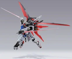 BANDAI Gundam*METAL BUILD Mobile Suit Gundam SEED Aile Strike Gundam Action Figure(Box Opened)