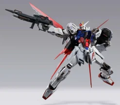 BANDAI Gundam*METAL BUILD Mobile Suit Gundam SEED Aile Strike Gundam Action Figure(Box Opened)