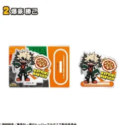 F-toys My Hero Academia Chara Gourmet Acrylic Stand 20Pack Box Candy Toy JAPAN OFFICIAL