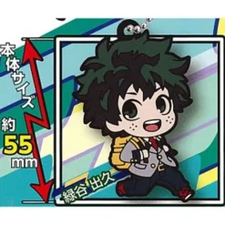 TakaraTomy Arts My Hero Academia Uniform Keychain Deformed Rubber! Capsule Toy JAPAN ZA-575