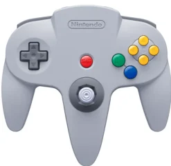 Nintendo Video Game*Switch Online Limited 64 N64 Wireless Controller Gray JAPAN OFFICIAL
