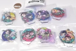 Takara Tomy A.R.T.S Pita Deformed Demon Slayer Unite Acrylic Stand Set of 8 Gacha Capsule Toy JAPAN