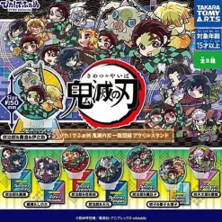 Takara Tomy A.R.T.S Other Toys & Hobbies*Pita Deformed Demon Slayer Unite Acrylic Stand Set of 8 Gacha Capsule Toy JAPAN