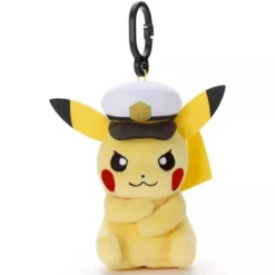 TAKARA TOMY ARTS Pokemon Captain Pikachu Sound Plush Doll JAPAN OFFICIAL