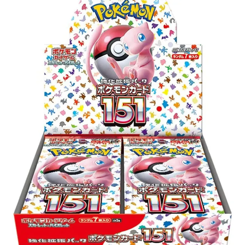 Pokemon Card Game Scarlet & Violet Booster Pack 151 BOX sv2a Japanese