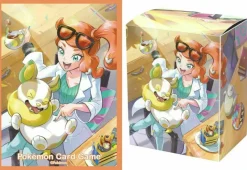 Pokemon Card Game Sonia Set Rubber Play Mat Sleeve Card Box Deck Case JAPAN