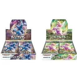 Pokemon Card Game Sword & Shield Expansion Pack Space Juggler & Time Gazer 2 BOX