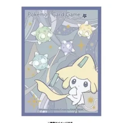 Pokemon Center Original Card Sleeves Premium Gloss Jirachi Hoshi Tsunagi JAPAN