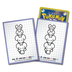 Pokemon Center Original Card Sleeves Maushold Pruple Ver. JAPAN OFFICIAL