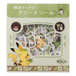 Pokemon Center Original Cafe Poltchageist Assorted Sticker Set JAPAN OFFICIAL