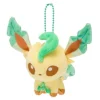 Pokemon Center Mascot*Original Mocchiri Mascot Pokemon Dolls Keychain Leafeon JAPAN