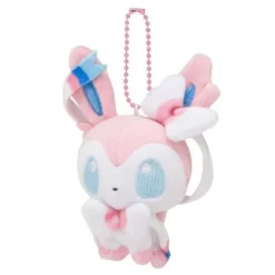 Pokemon Center Pokemon|Mascot*Original Mocchiri Mascot Pokemon Dolls Keychain Sylveon JAPAN