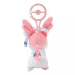 Pokemon Center Original Plush Mascot Keychain with Carabiner Sylveon JAPAN