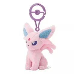 Pokemon Center Pokemon|Mascot*Original Plush Mascot Keychain with Carabiner Espeon JAPAN