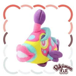 Pokemon Center Original Pokemon Fit 779 Bruxish Plush Doll JAPAN OFFICIAL