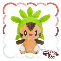 Pokemon Center Original Pokemon Fit Chespin Plush Doll JAPAN OFFICIAL