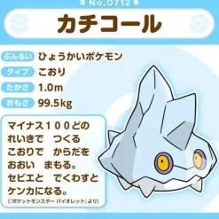 Pokemon Center Original Pokemon Fit Bergmite Plush Doll JAPAN OFFICIAL