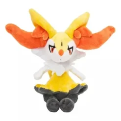 Pokemon Center Original Pokemon Fit Braixen Plush Doll JAPAN OFFICIAL