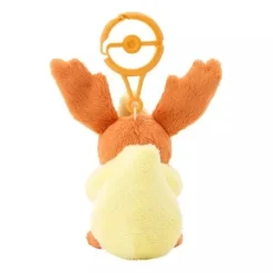 Pokemon Center Original Plush Mascot Keychain with Carabiner Flareon JAPAN
